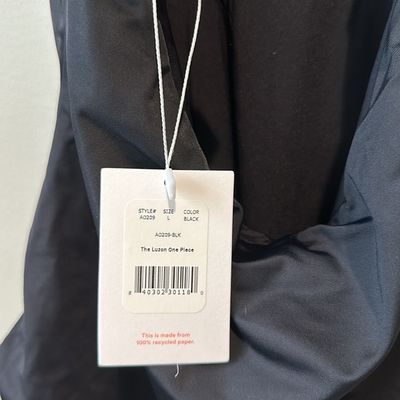 NWT Andie Luzon One Piece in Black L - Picture 7 of 8